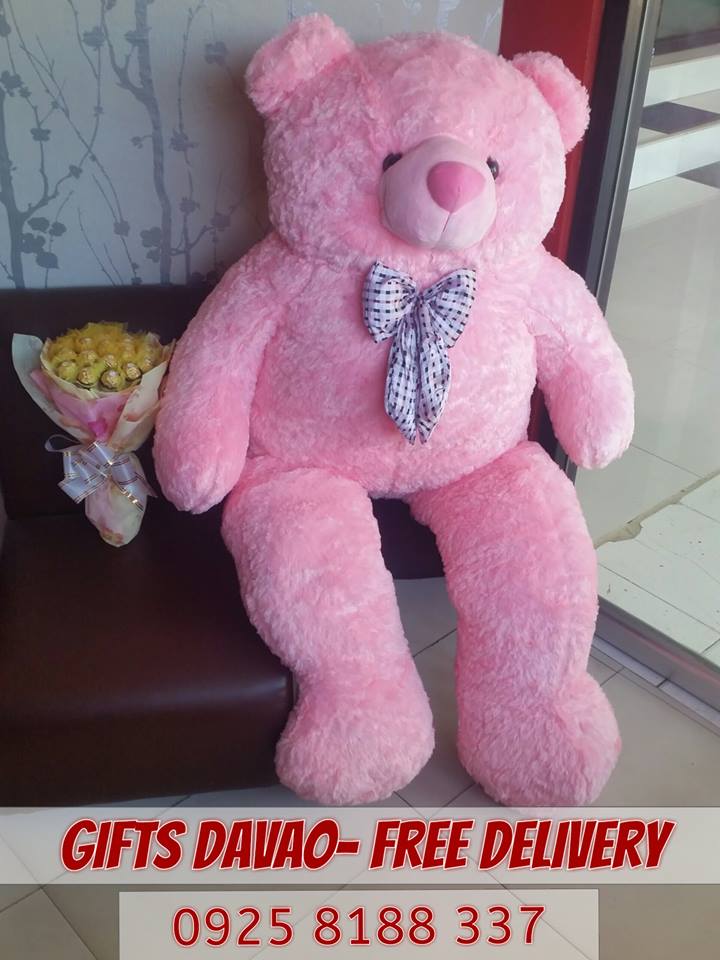 valentine's day big teddy bear delivery