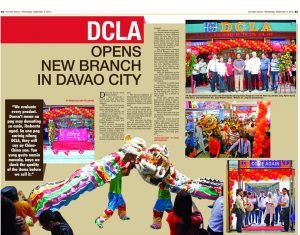 Press Release on SunStar Davao | 2015